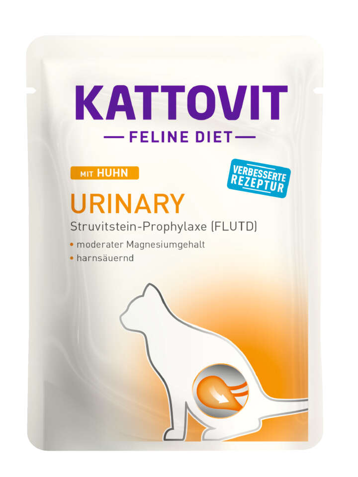 KATTOVIT Katzen-Nassfutter Feline Diet Urinary mit Huhn